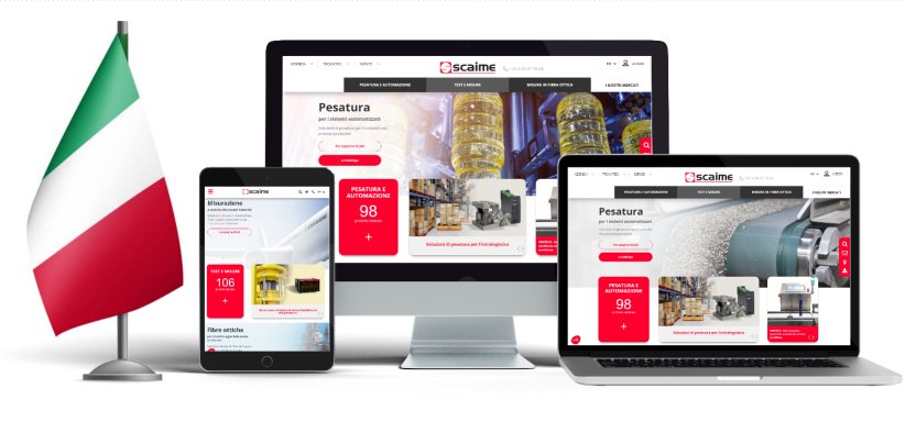 SCAIME-Website jetzt auf Italienisch