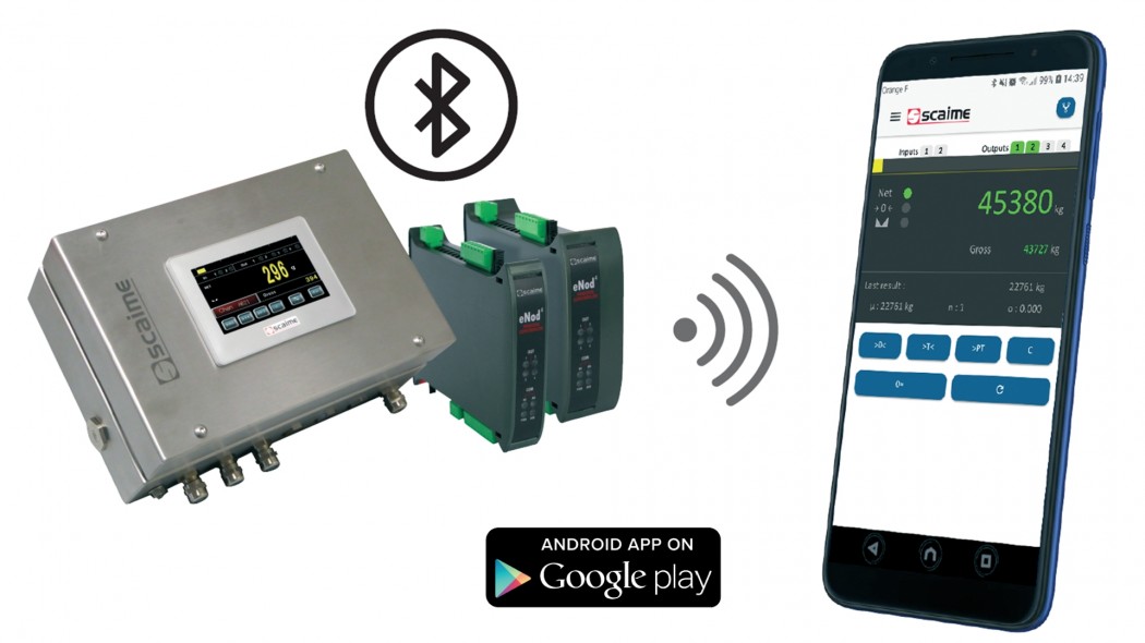 eNodApp Android-App für eNod4 SCAIME