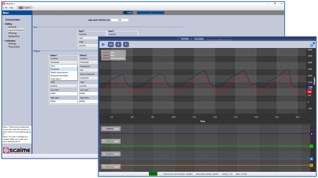 eNodView SCAIME PF-Software für eNod4